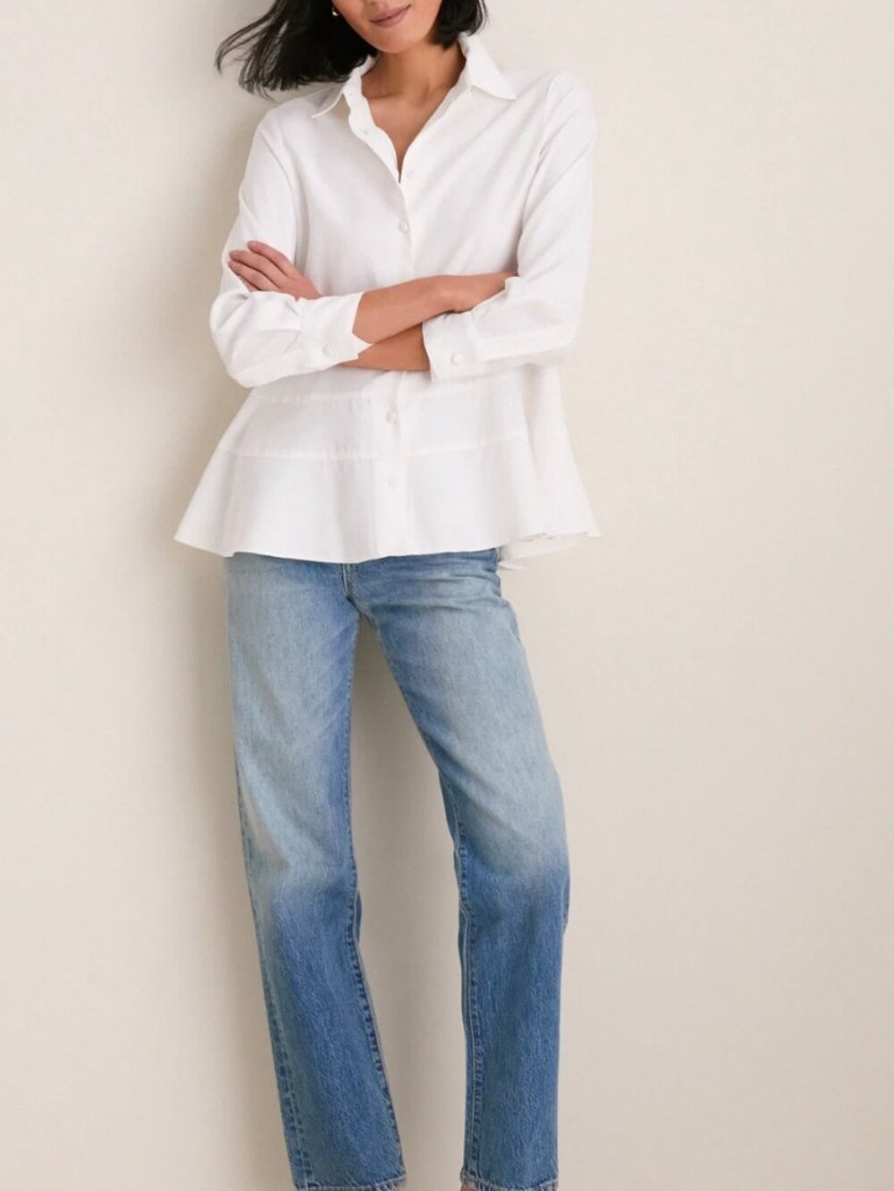 Pomander Place White Ashlen Blouse View 4